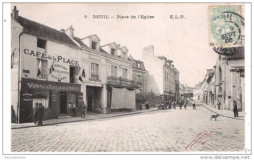 PLACE DE L'EGLISE - Deuil La Barre