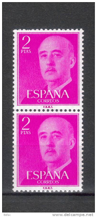 865A  OBL  ESPAGNE  Y  &  T  "general Franco" - Unused Stamps