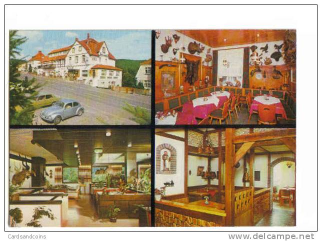 Hotel Haus Bergmann - Hemfurth Edersee - VW Käfer - Edersee (Waldeck)