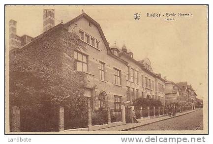 Nivelles Ecole Normale Facade - Nivelles