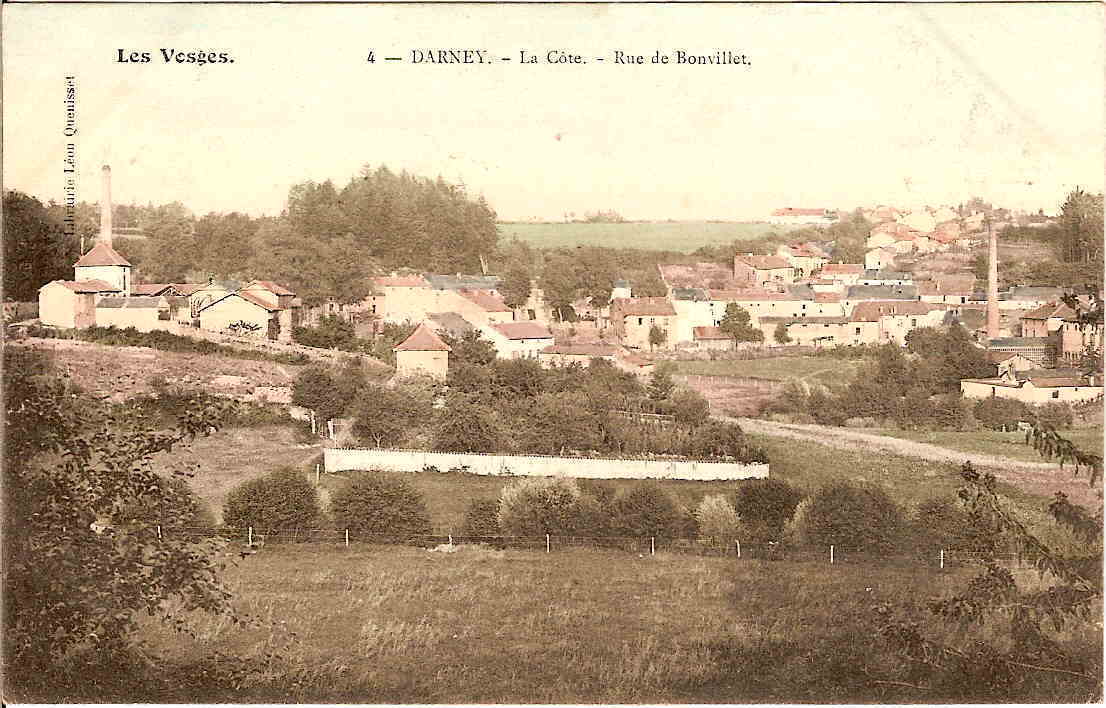 DARNEY - La Côte - Rue De Bonvillet. - Darney