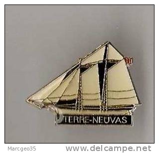 Pin's Bateau, Voilier: Terre-Neuvas - Boten