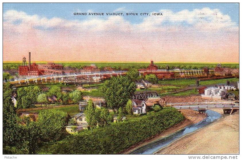 Sioux City  Iowa - Viaduct - Viaduc - 1940-50s - Neuve Unused - Andere & Zonder Classificatie