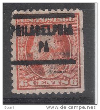Etats Unis Timbre Ob. G.Washington   1916.19.n°204 (2) C.9&euro; - Used Stamps