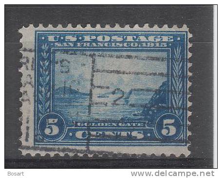 Etats Unis.Timbre Ob.  Porte D'or San Francisco.1912.15.  N°197 A C10 &euro; - Used Stamps