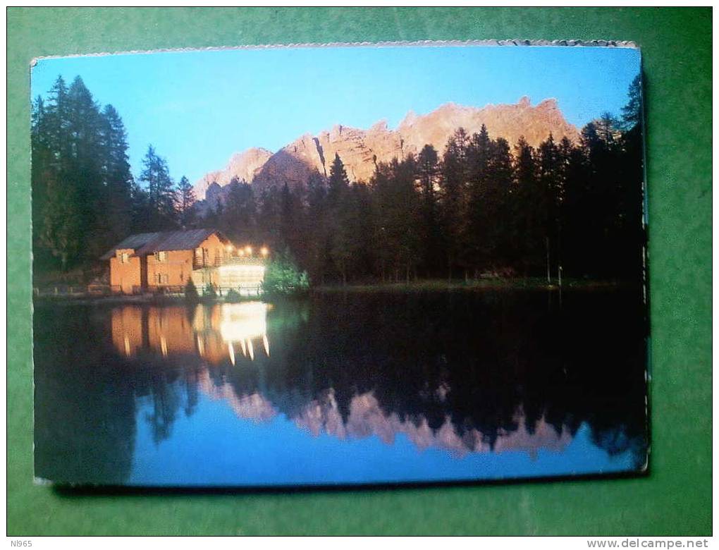 ITALIA - ITALY - VENETO - CORTINA  D' AMPEZZO ( BELLUNO ) RISTORANTE LAGO GHEDINA VERSO IL POMAGAGNON - Altri & Non Classificati