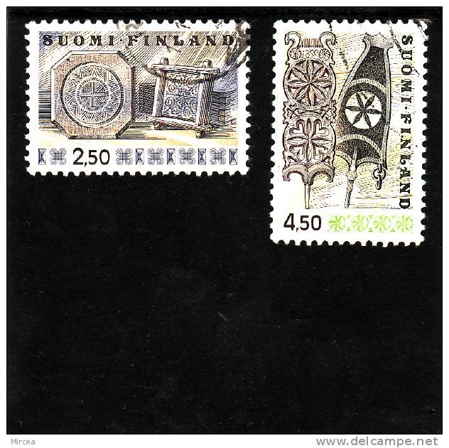 Finlande 1976 - Yv.no.745/6 Obliteres(d) - Gebraucht