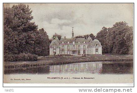 Dép 28 - RF6828 - Villemeux Sur Eure - Château De Renancourt - état - Villemeux-sur-Eure