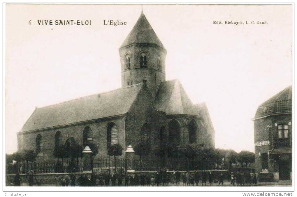 Oude Postkaart Vive Saint Eloi L'Eglise (pk931) - Waregem