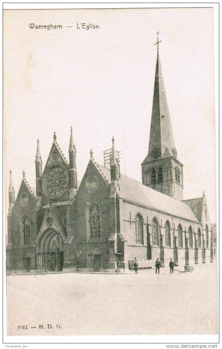 Oude Postkaart Waereghem L'Eglise (pk939) - Waregem