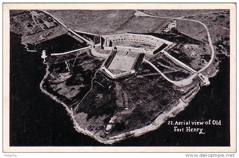 Kingston Ontario Canada - Aerial View Old Fort Henry - Kingston