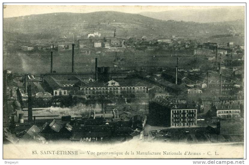 42 - CPA Saint Etienne - Vue Panoramique De La Manufacture Nationale D'Armes - Saint Germain Laval