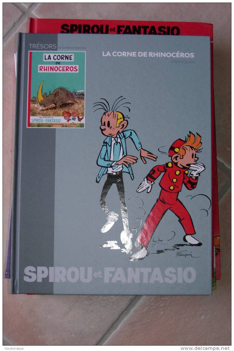 SPIROU ET FANTASIO TRESORS DE LA BANDE DESSSINEE T4 LA CORNE DE RHINOCEROS  FRANQUIN - Spirou Et Fantasio