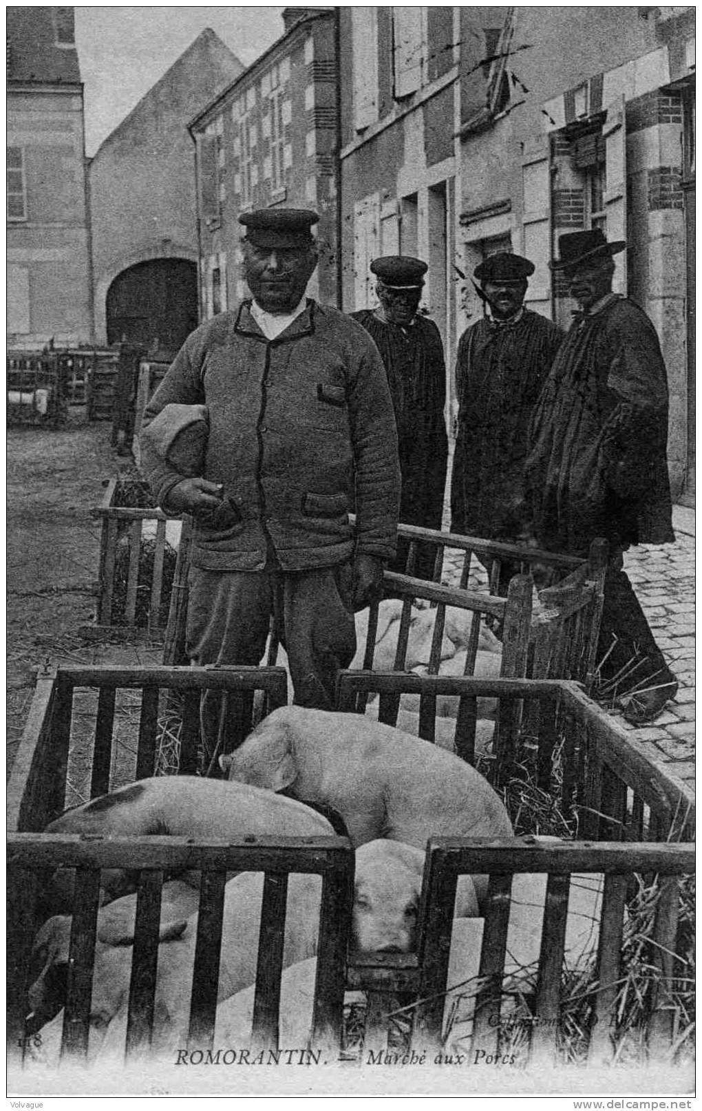 ROMORANTIN   Marché Aux Porcs - Romorantin