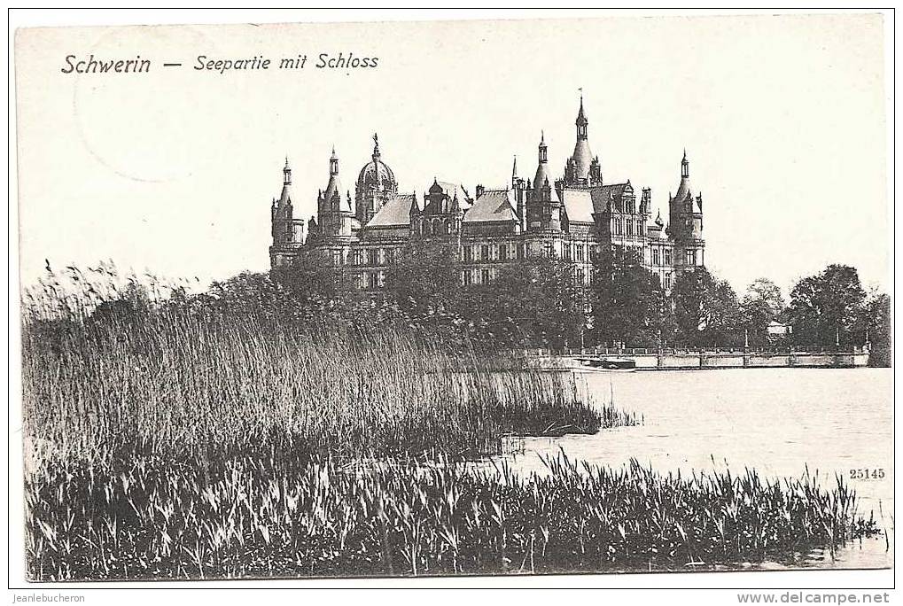 C  .P. A   (  SCHWERIN   "  Seepartie Mit Schloss " ) - Schwerin