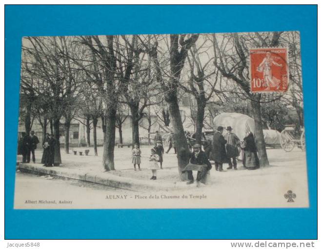 17) Aulnay -  Place De La Chaume Du Temple - Année 1915 - EDIT  Michaud - Aulnay