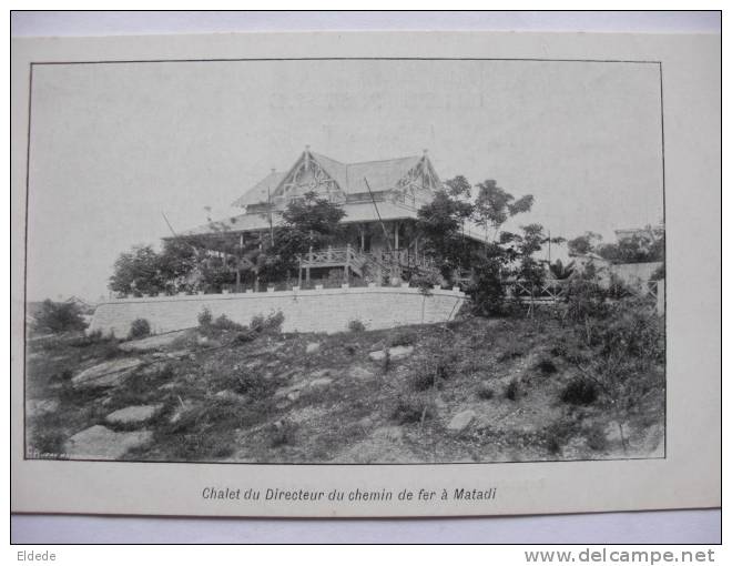 Matadi Chalet Du Directeur Chemin De Fer - Congo Belge