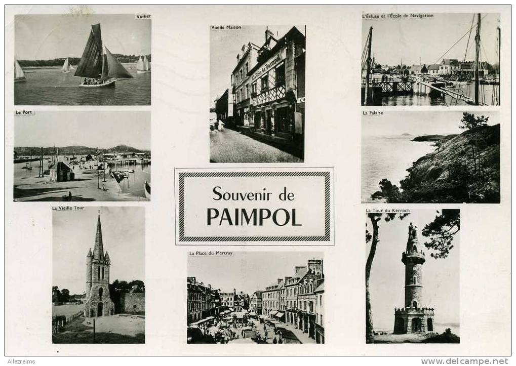 CPM 22 :  PAIMPOL  Multi Vues    A    VOIR !!!!! - Paimpol