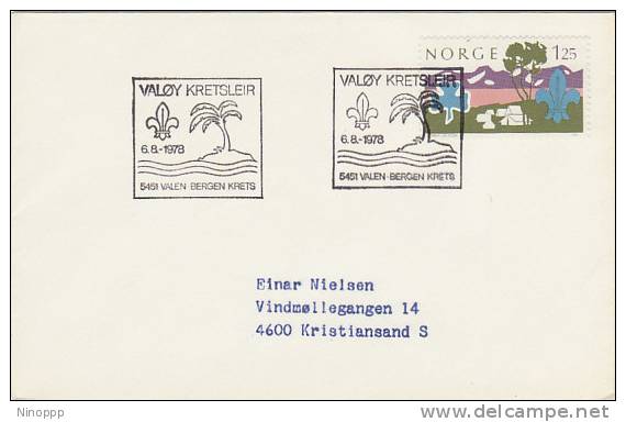 Norway-1978 Valoy Kretsleir Special Cancel - Other & Unclassified