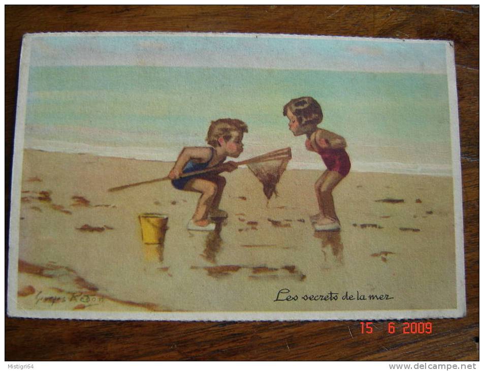 CP HUMORISTIQUE -REDON - LES SECRETS DE LA MER - N°8 SERIE 1939  -PIN 2 - Redon