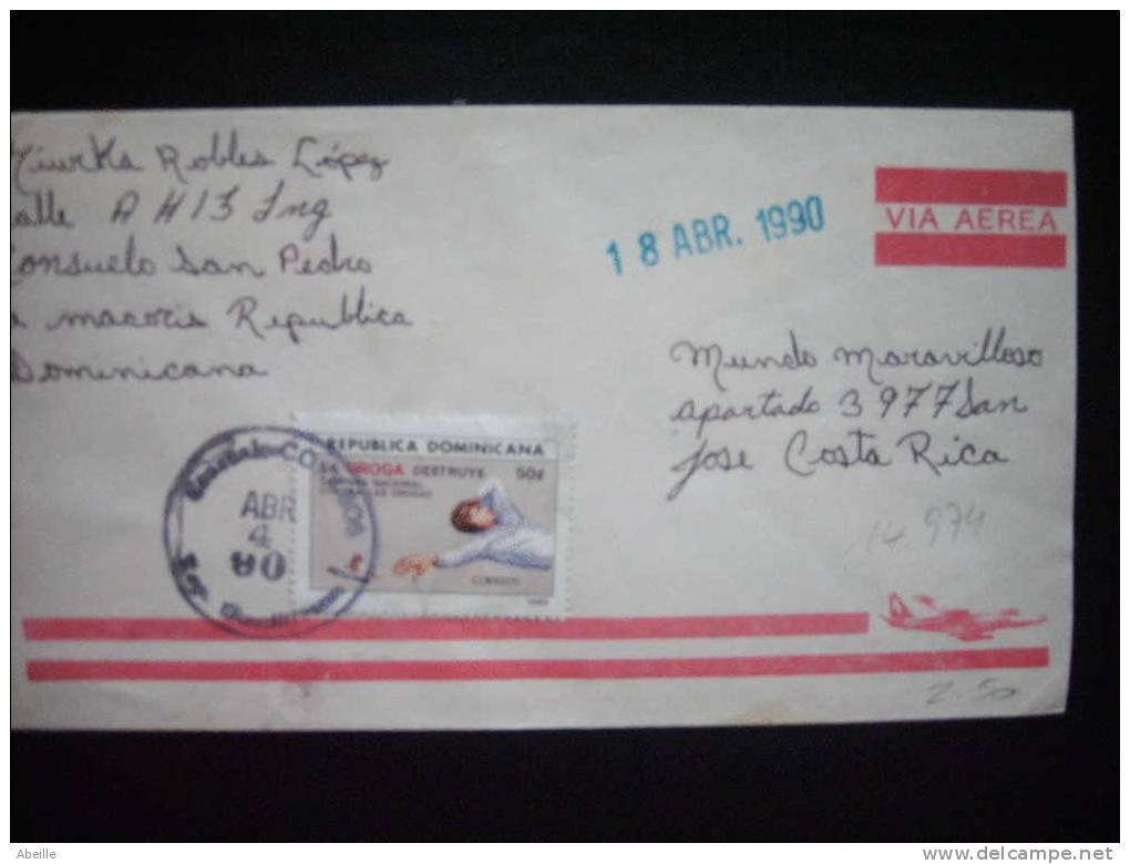 14/974     LETTRE DOMINICA - Droga