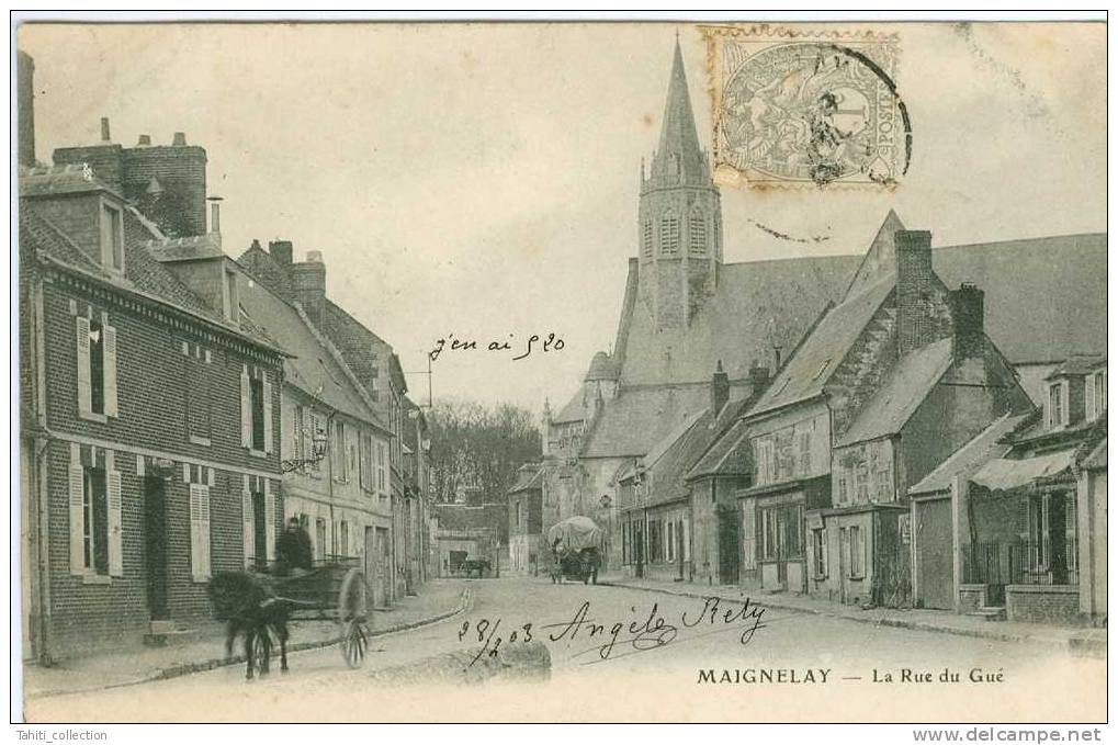 MAIGNELAY - La Rue Du Gué - Maignelay Montigny