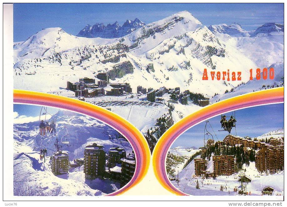 AVORIAZ   1800 -   3 Vues  - N°  E 274022 - Avoriaz