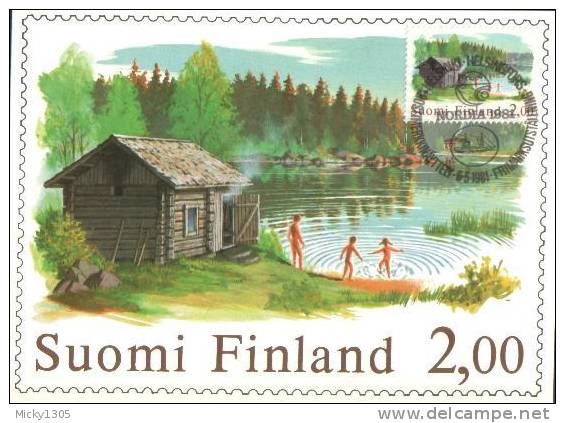 Finnland / Finland - Maxicard (U402) - Cartes-maximum (CM)