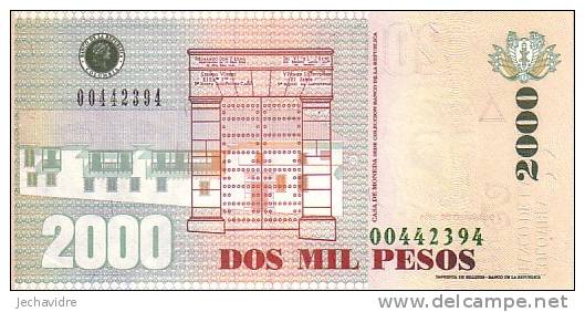 COLOMBIE  2 000 Pesos  Daté Du 07-03-2005   Pick 457    ***** BILLET  NEUF ***** - Kolumbien