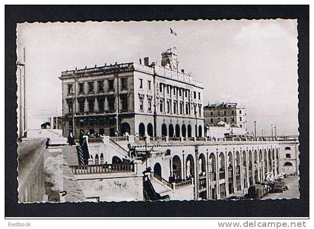 Real Photo Postcard Alger Algiers Algeria - Palais Consulaire Et Boulevard De France - Ex France Colony - Ref 406 - Algiers