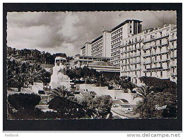 Real Photo Postcard Alger Algiers Algeria - Boulevard Laferriere- Le Monument Aux Morts - Ex France Colony - Ref 406 - Alger