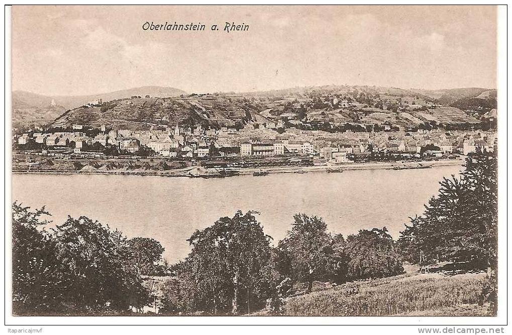 Carte Allemagne :   OBERLAHNSTEIN  A  Rhein - Lahnstein