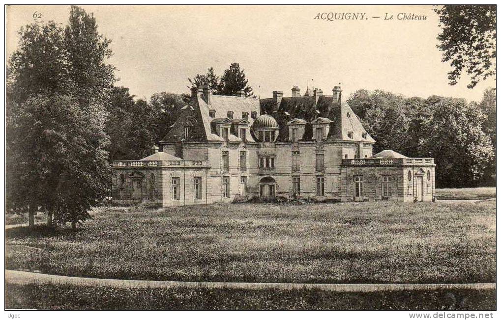 CPA-27- ACQUIGNY- Le Château-  551 - Acquigny