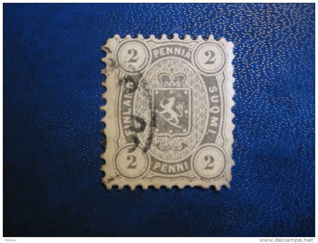 FINLANDE - SUOMI (o) YT N°13a - Dent 11 - Used Stamps