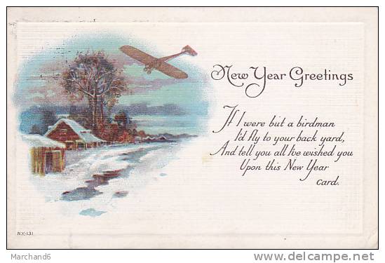 ETATS UNIS.NEBRASKA.THERE YEAR GREETING - Otros & Sin Clasificación