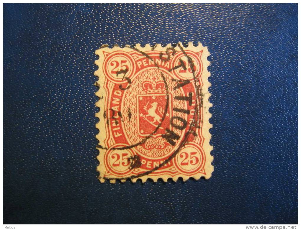 FINLANDE - SUOMI (o) YT N°17a - Dent 11 - Used Stamps