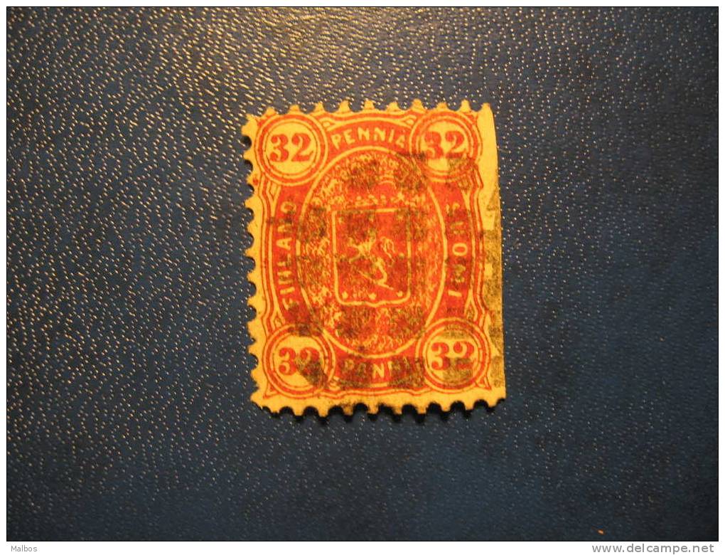 FINLANDE - SUOMI (o) YT N°20 - Bord De Feuille - Sheet Margin - Dent 11 - Used Stamps