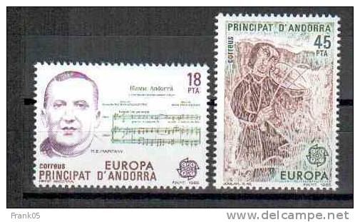 Andorra (spanish Post / Spanische Post) / Andorre Espagnol 1985 Satz/set EUROPA ** - 1985