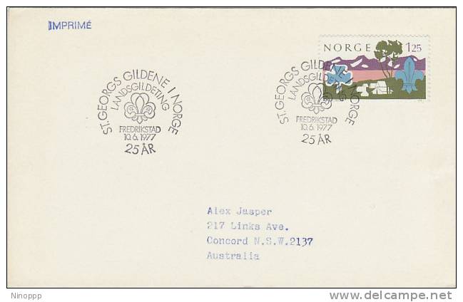 Norway-1977 St Georgs Gildene ,Landsgildeting, Special Postmark - Other & Unclassified