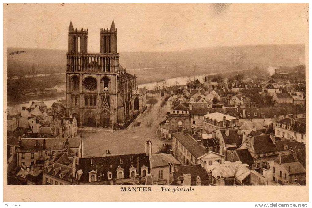 YVELINES-MANTES Vue Générale-MB - Mantes La Ville