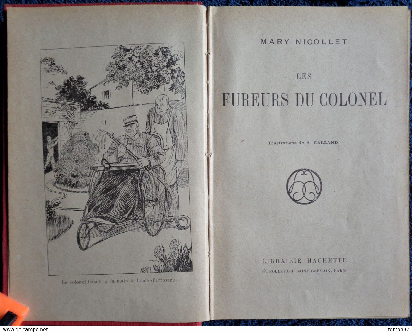 Mary Nicollet - Les Fureurs Du Colonel - Bibliothèque Rose Illustrée - ( 1929 ) . - Bibliotheque Rose