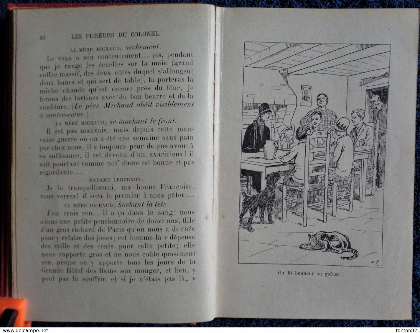 Mary Nicollet - Les fureurs du Colonel - Bibliothèque Rose Illustrée - ( 1929 ) .