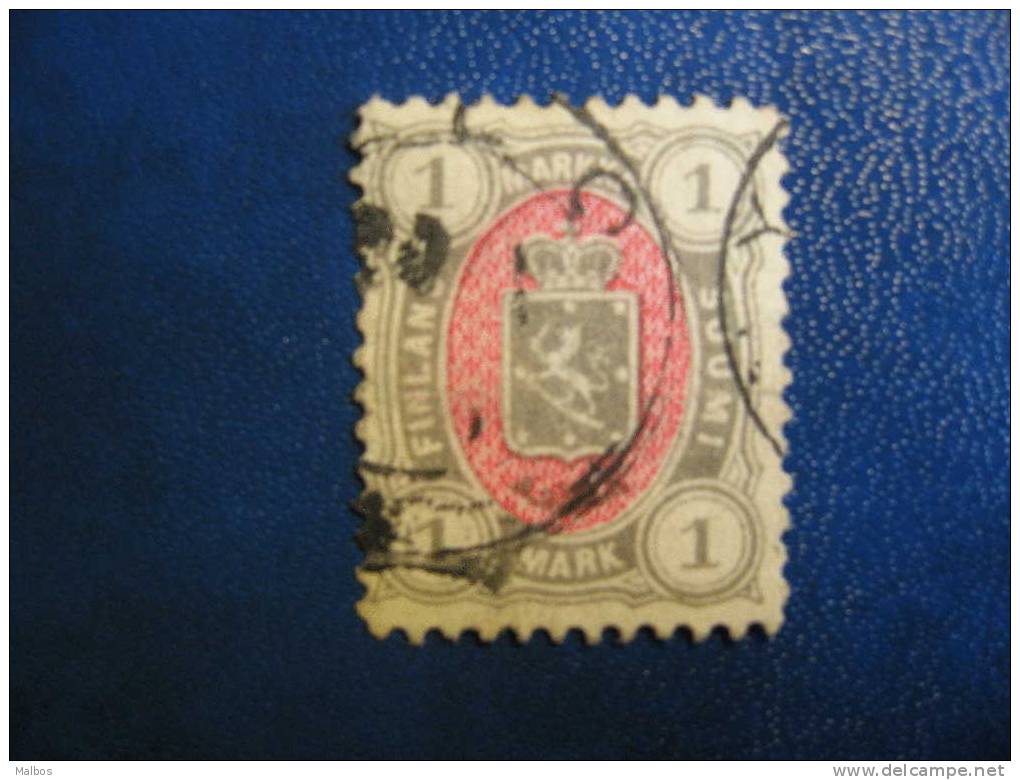 FINLANDE - SUOMI (o) YT N°25 - Dent 12,5 - Léger Aminci - Used Stamps