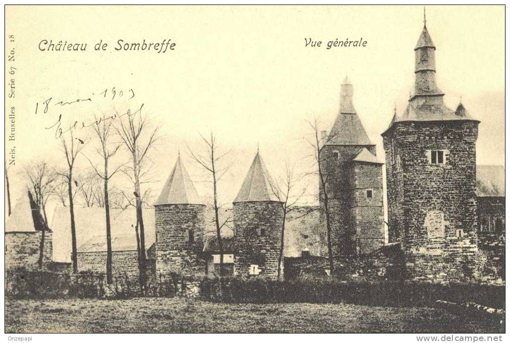 SOMBREFFE - Château De Sombreffe - Vue Générale - Sombreffe