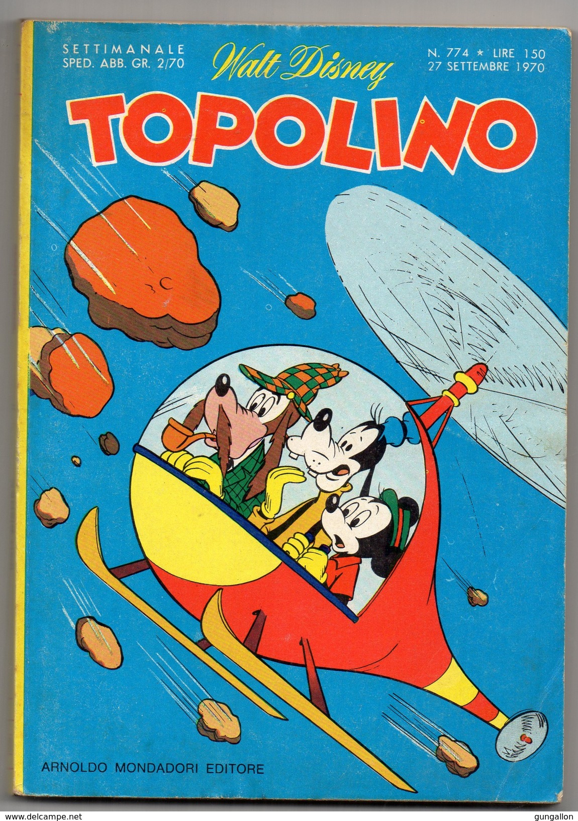 Topolino(Mondadori 1970) N. 774 - Disney