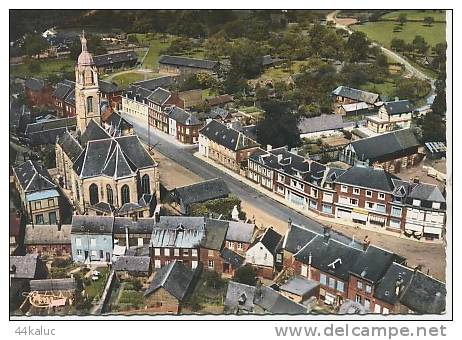 BUCHY Vue Aérienne Sur Le Quartier De L´Eglise - Buchy