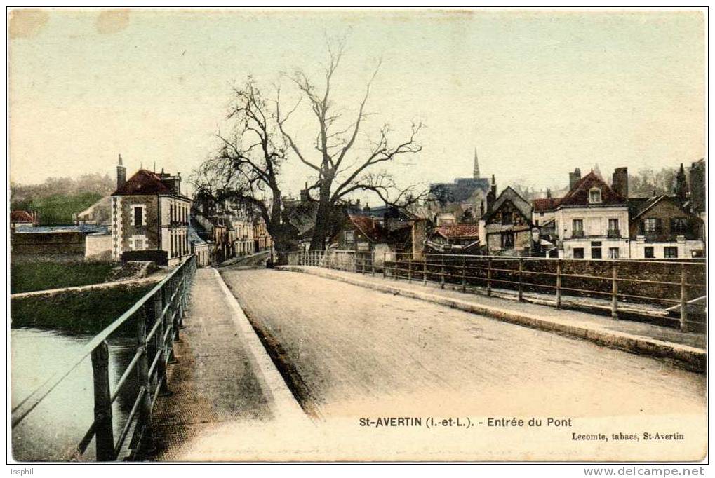 Saint Avertin (I.-et-L.) Entrée Du Pont - Saint-Avertin