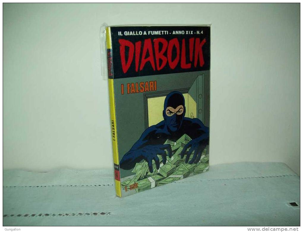 Diabolik(Astorina 1980)  Anno XIX° N. 4 - Diabolik