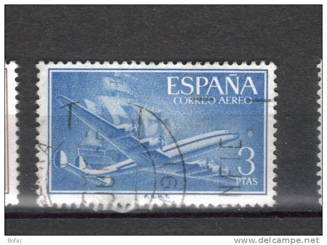 272  OBL  ESPAGNE  Y  & T  "caravelle De Colmb & Superconstéllation"" - Used Stamps