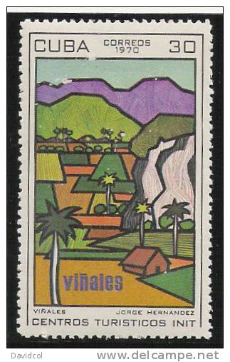 N407.- C U B A.- 1970 .- " TOURISM / TURISMO  " .- EDIFIL #: 1729 .- MNH.- - Unused Stamps